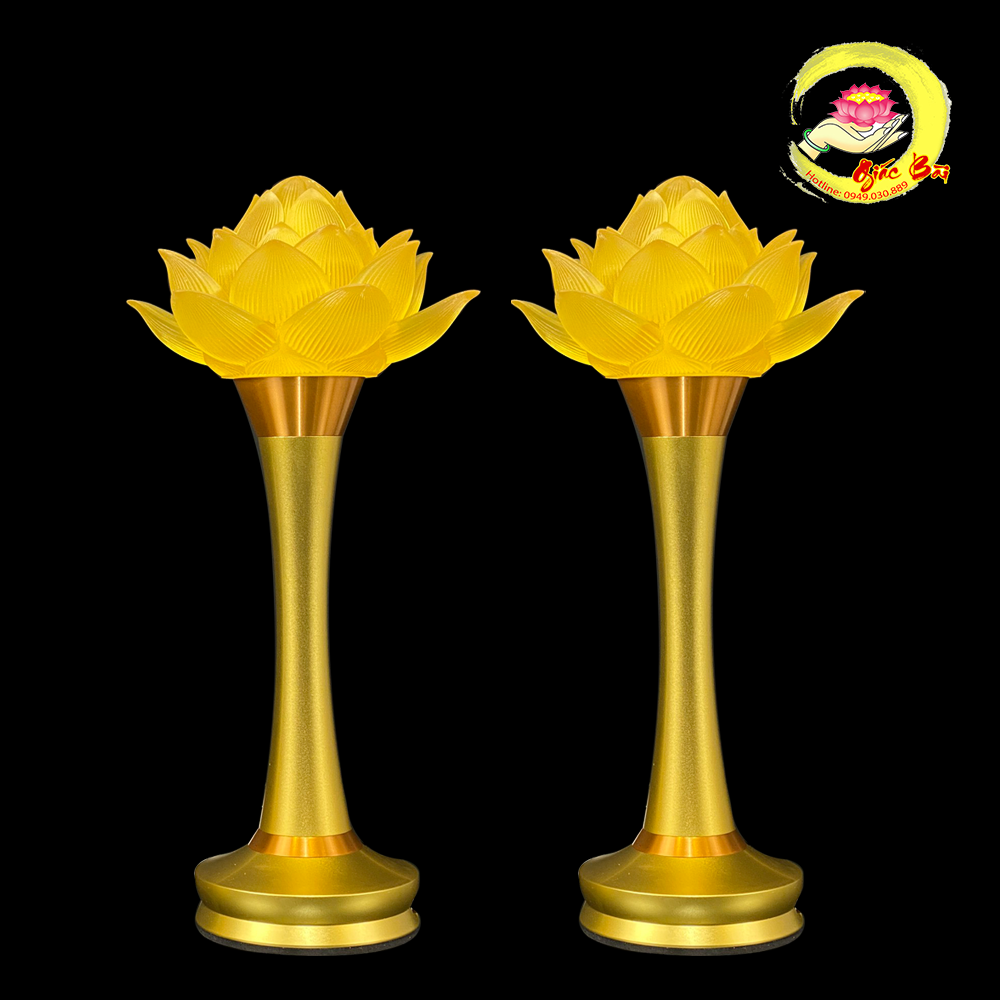 Đèn Thờ Hoa Sen Bông Lưu Ly Thịnh Thế