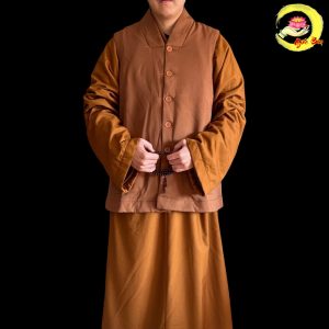Áo Ghi Lê Lót Lông 2 Lớp Dành Cho Tăng Ni, Tỳ Kheo, Tu Sĩ