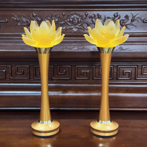 Đèn Hoa Sen Lưu Ly Cánh Quan Âm Mới Nhất 2026